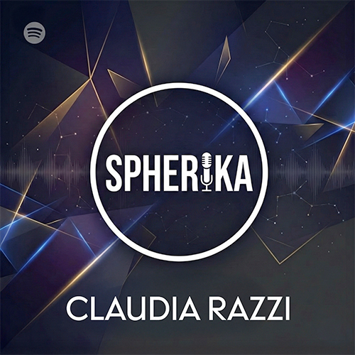 Copertina dell’episodio 9 di SPHERIKA: La voce di Claudia Razzi: doppiaggio, identità e linee spezzate